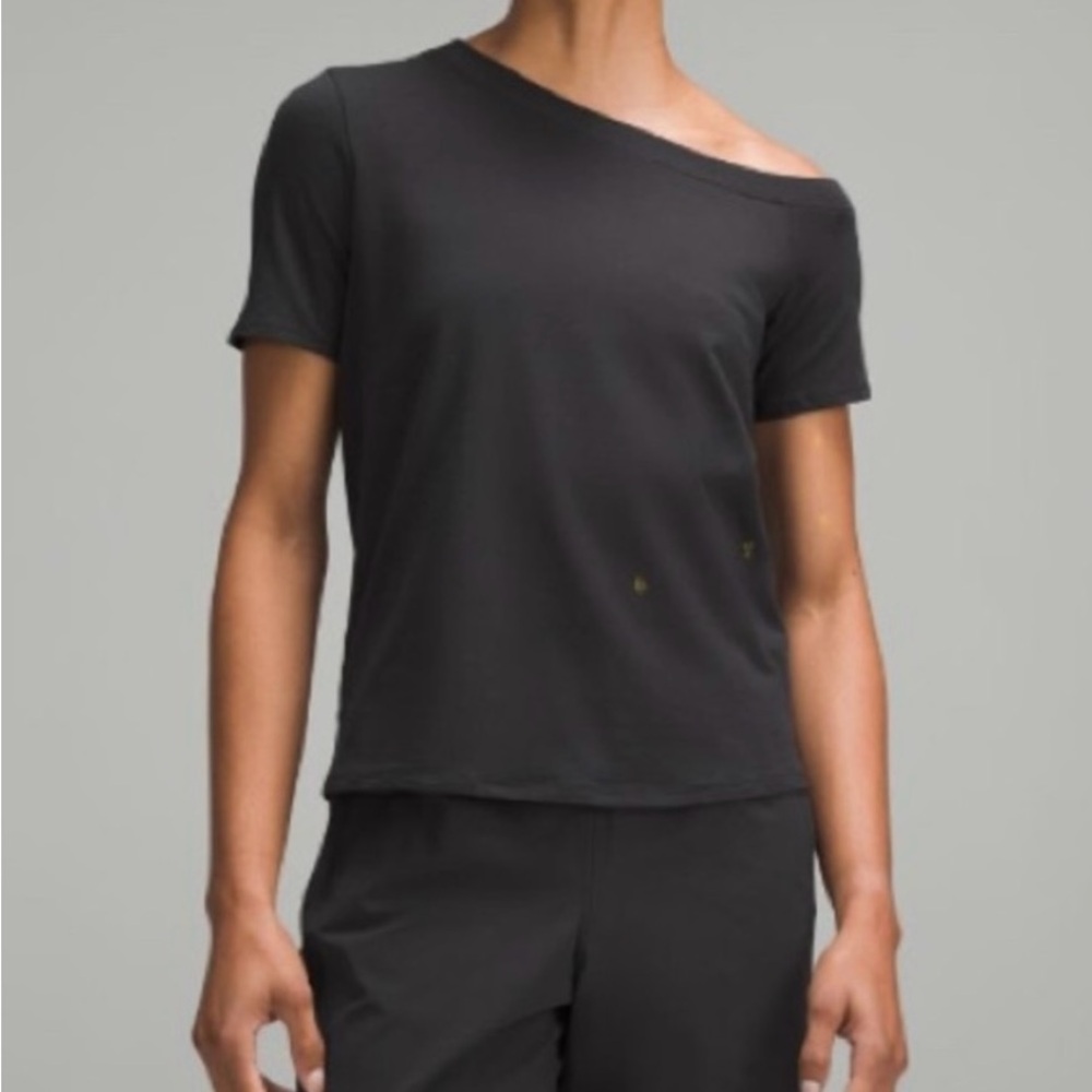 Lululemon Black Off-Shoulder Top